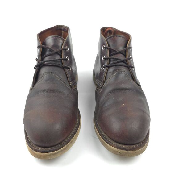 RED WING Work Chukka Oil Slick Leather Full Grain Western Boho Workwear Brown 11 main image 5